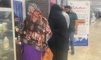برپایی غرفه معاونت غذا و دارو دانشگاه علوم پزشکی زاهدان در نمایشگاه بهاره زاهدان 