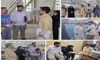 پایش شبکه بهداشت و درمان شهرستان سراوان توسط کارشناسان معاونت غذا و دارو